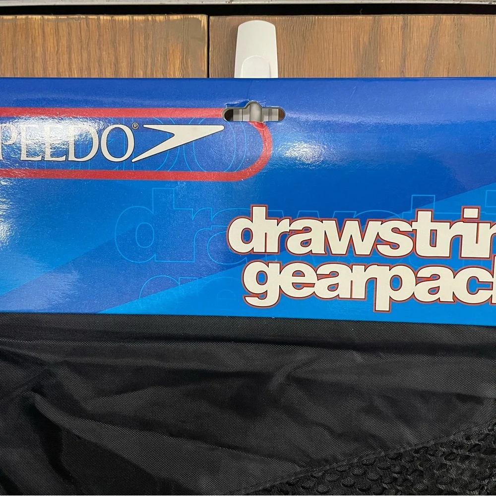 Speedo Black Drawstring Unisex Gear Pack